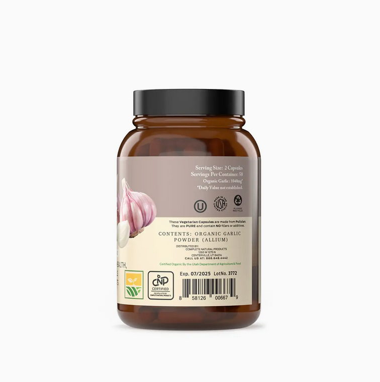 Organic Garlic Capsules