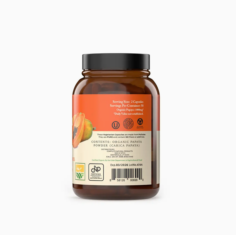 Organic Papaya Capsules