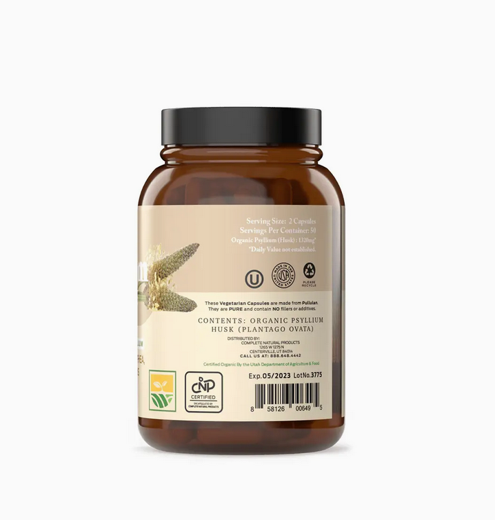 Organic Psyllium Husk Capsules