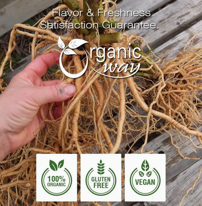 Organic Ashwagandha (Cut & Sifted)