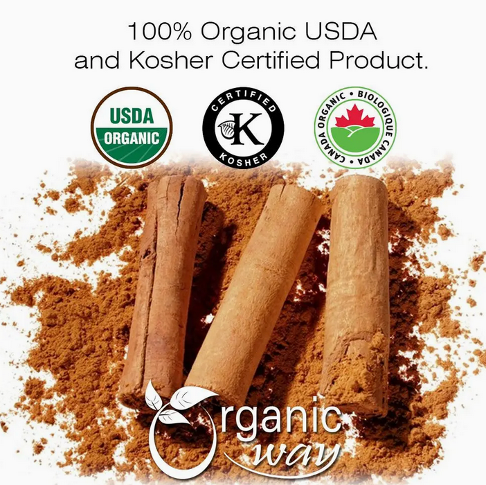 Organic Cinnamon True Ceylon Powder