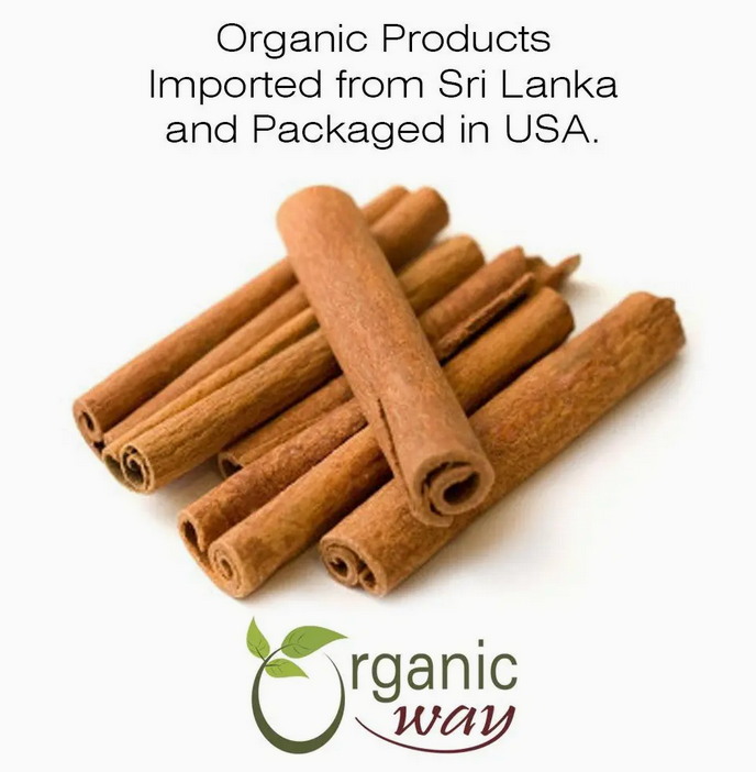 Organic Cinnamon True Ceylon Powder