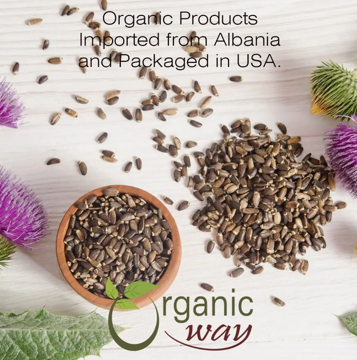 Organic Milk Thistle Seeds Whole