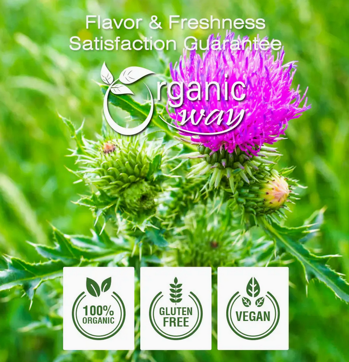 Organic Milk Thistle Seeds Whole