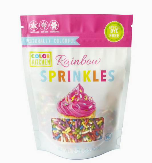 Natural Rainbow Sprinkles