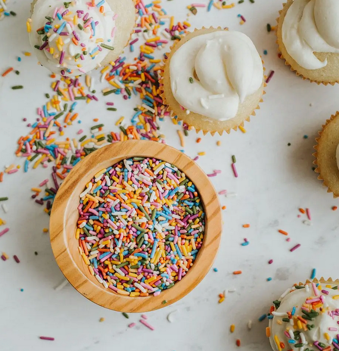 Natural Rainbow Sprinkles