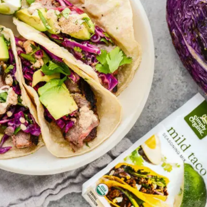Simply Organic Mild Taco Seasoning, Certified Organic