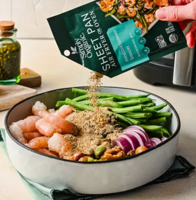 Simply Organic Sheet Pan Seasoning, Mediterranean Lemon