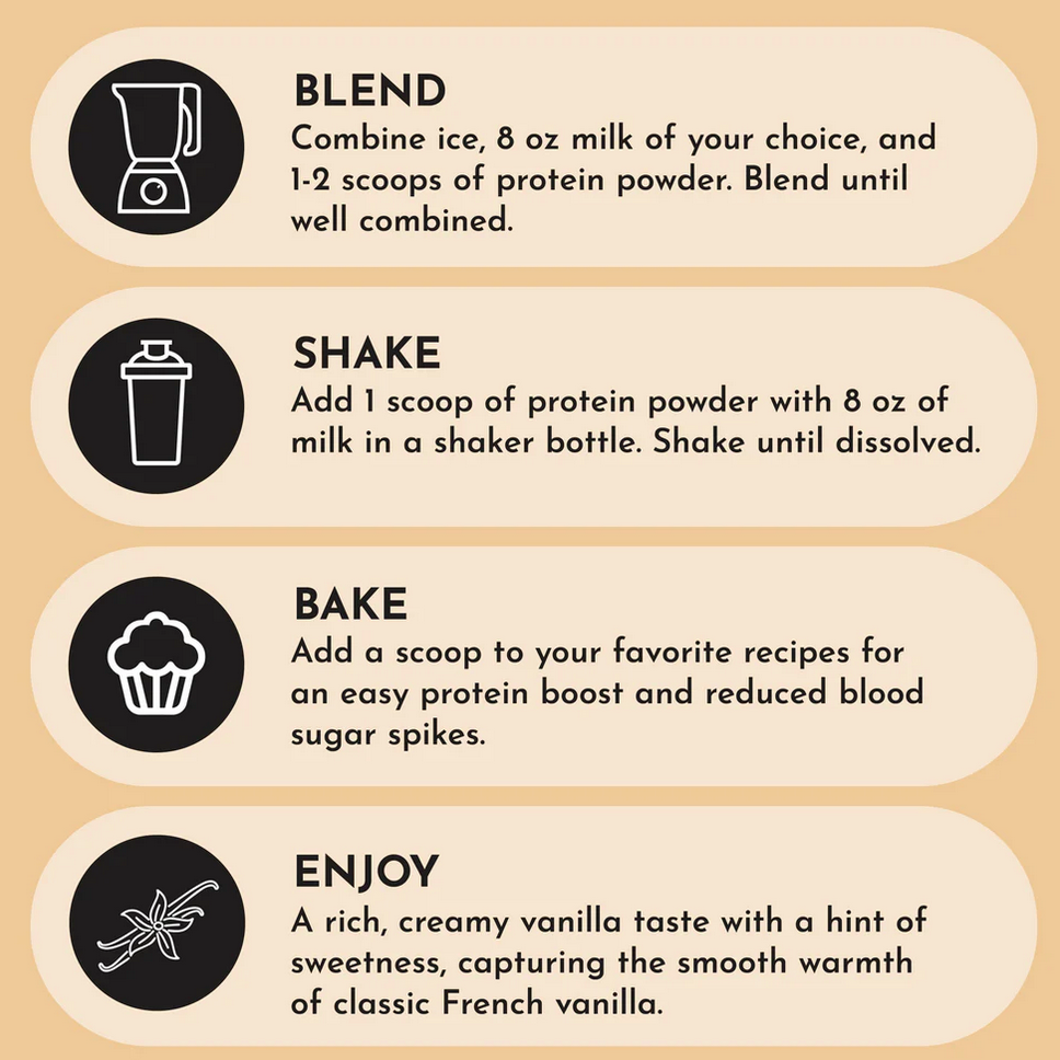 French Vanilla Protein Powder