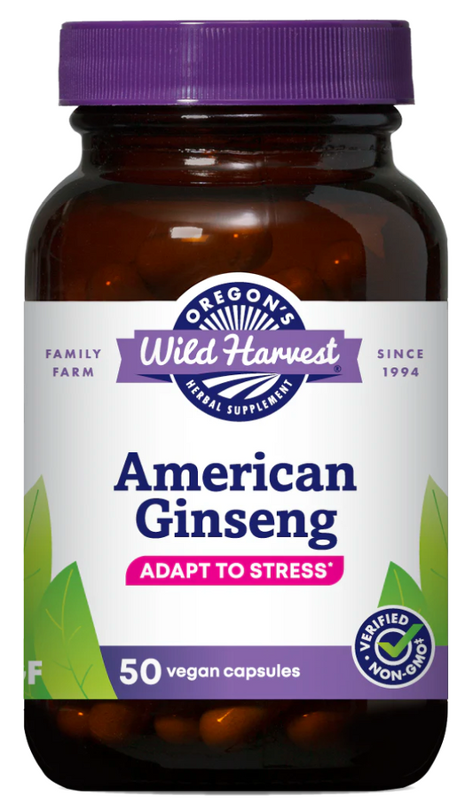 American Ginseng Capsules 50 Capsules