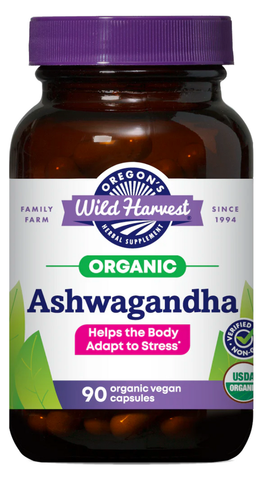 Ashwagandha Capsules - Helps the Body Adapt to Stress*