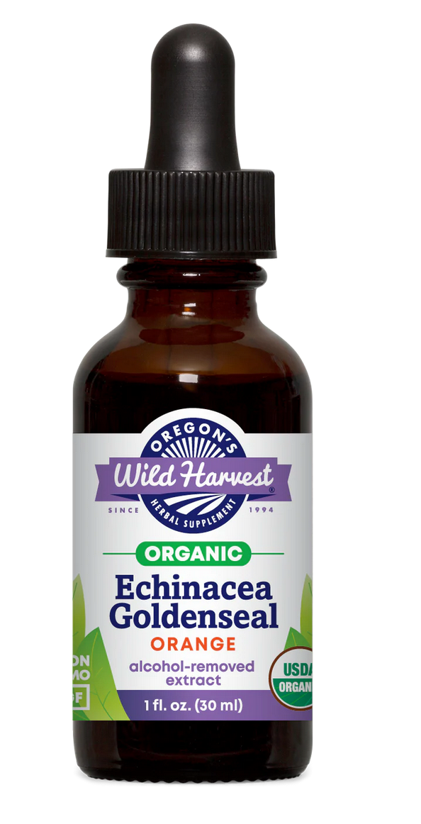 Echinacea Goldenseal, Organic Alcohol-Removed Extract