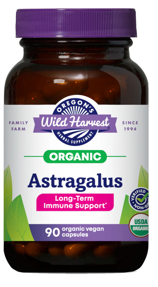 Astragalus Capsules - Long Term Immune Support