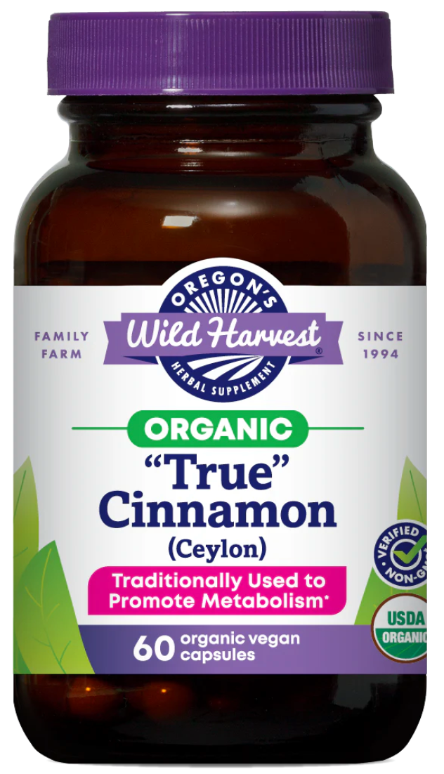 Cinnamon "True" (Ceylon) Capsules