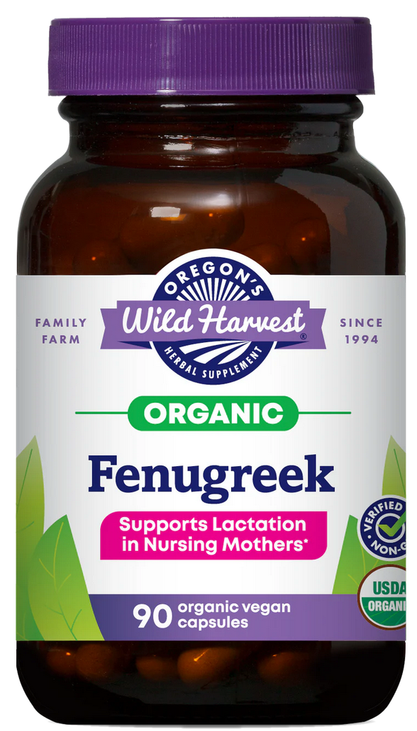 Fenugreek Capsules - Supports Lactation in Nursing Mothers*