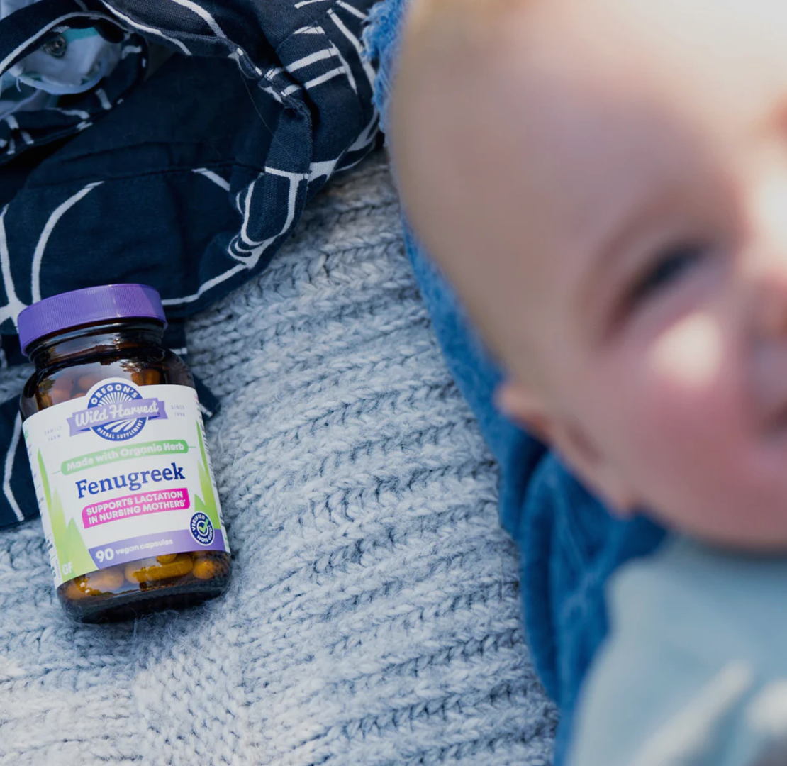 Fenugreek Capsules - Supports Lactation in Nursing Mothers*