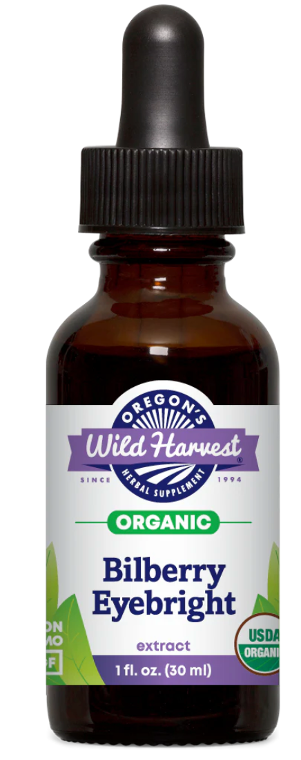 Bilberry Eyebright, Organic Extract