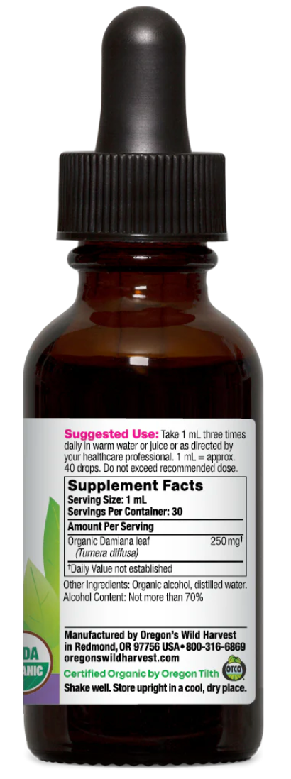 Damiana, Organic Extract