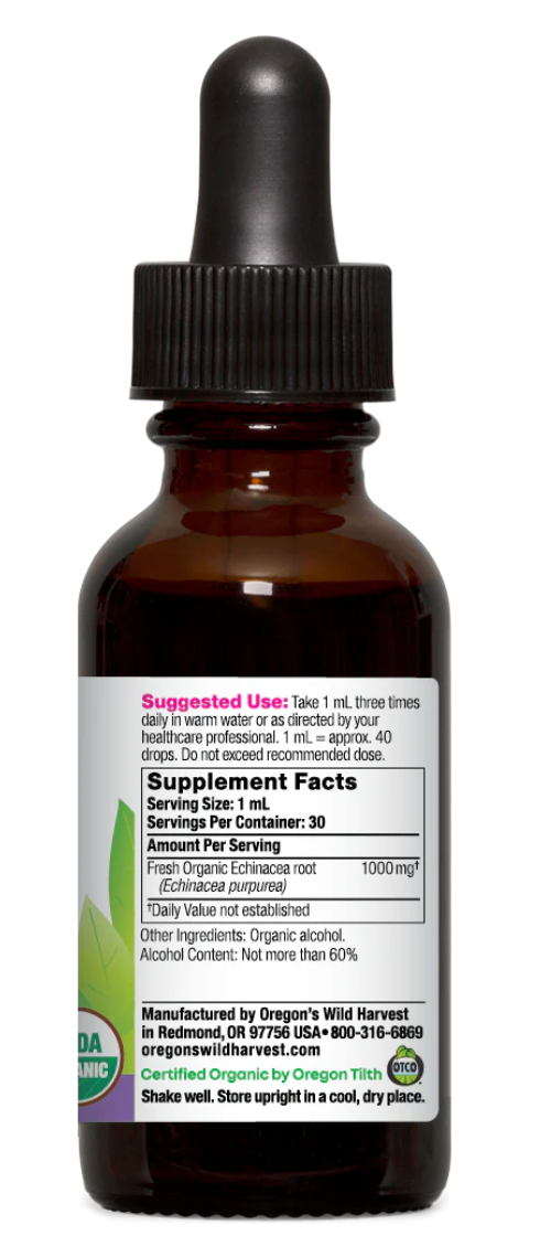 Echinacea purpurea, Organic Extract