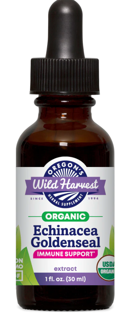 Echinacea Goldenseal, Organic Extract