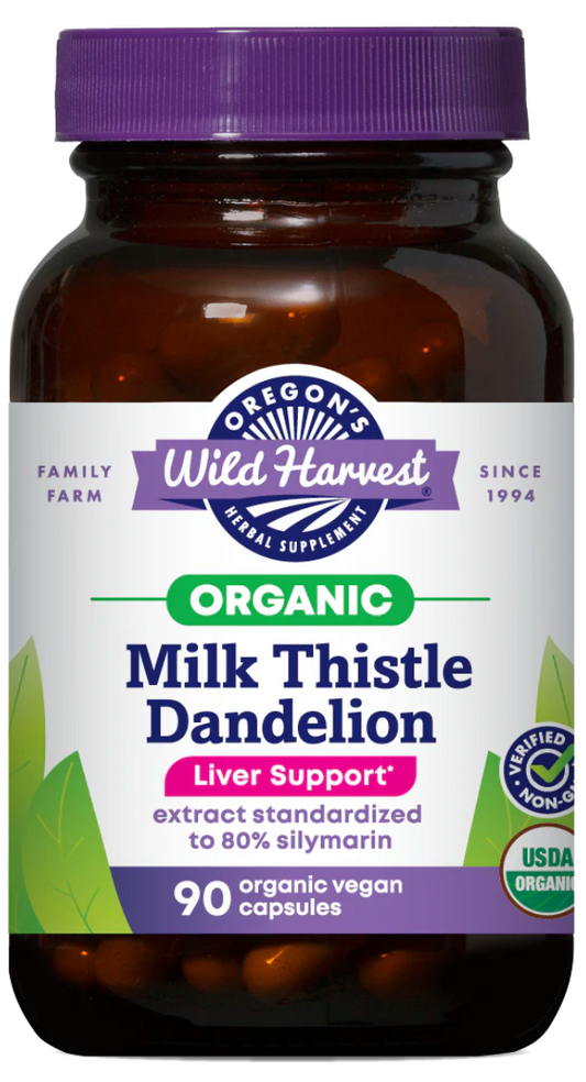 Milk Thistle Dandelion Capsules