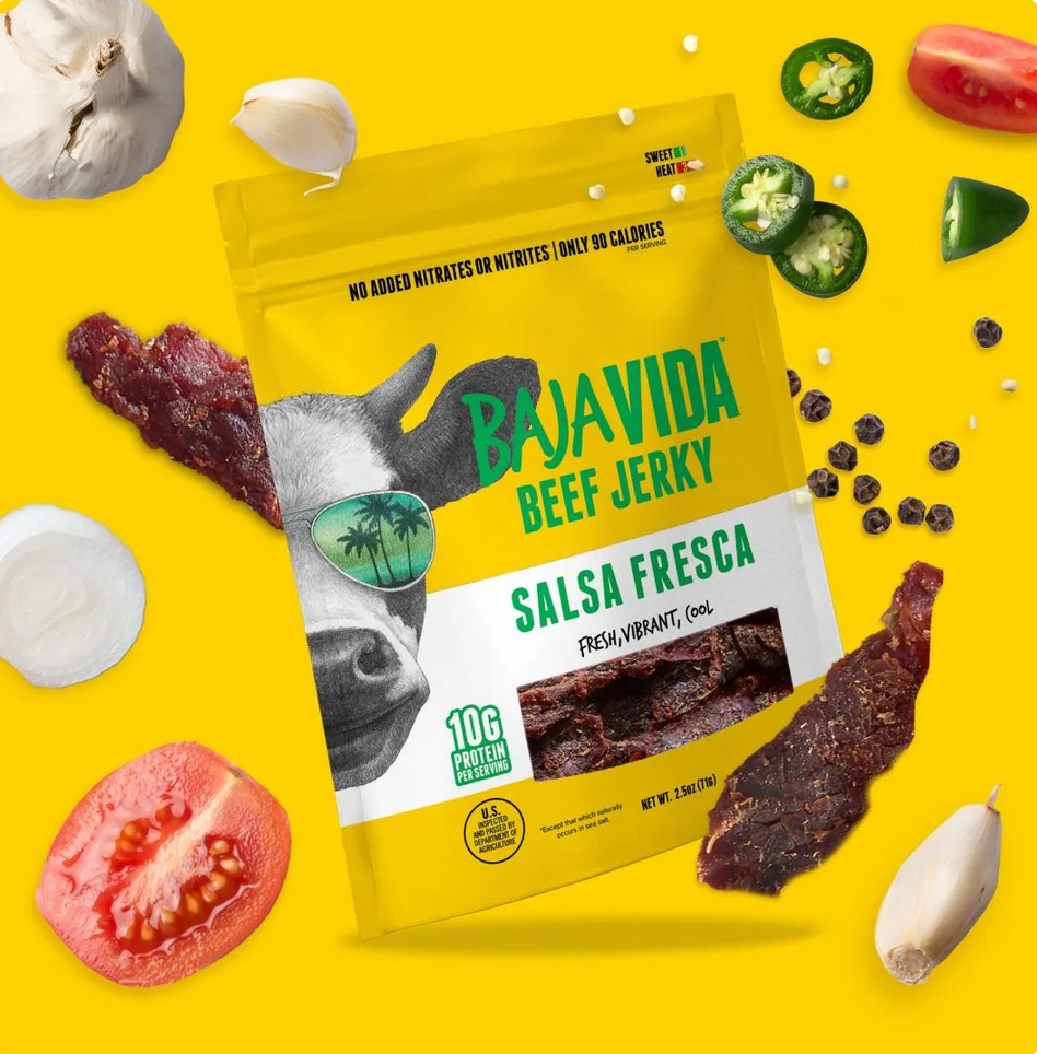 Baja Vida Beef Jerky - 2.5oz Salsa Fresca