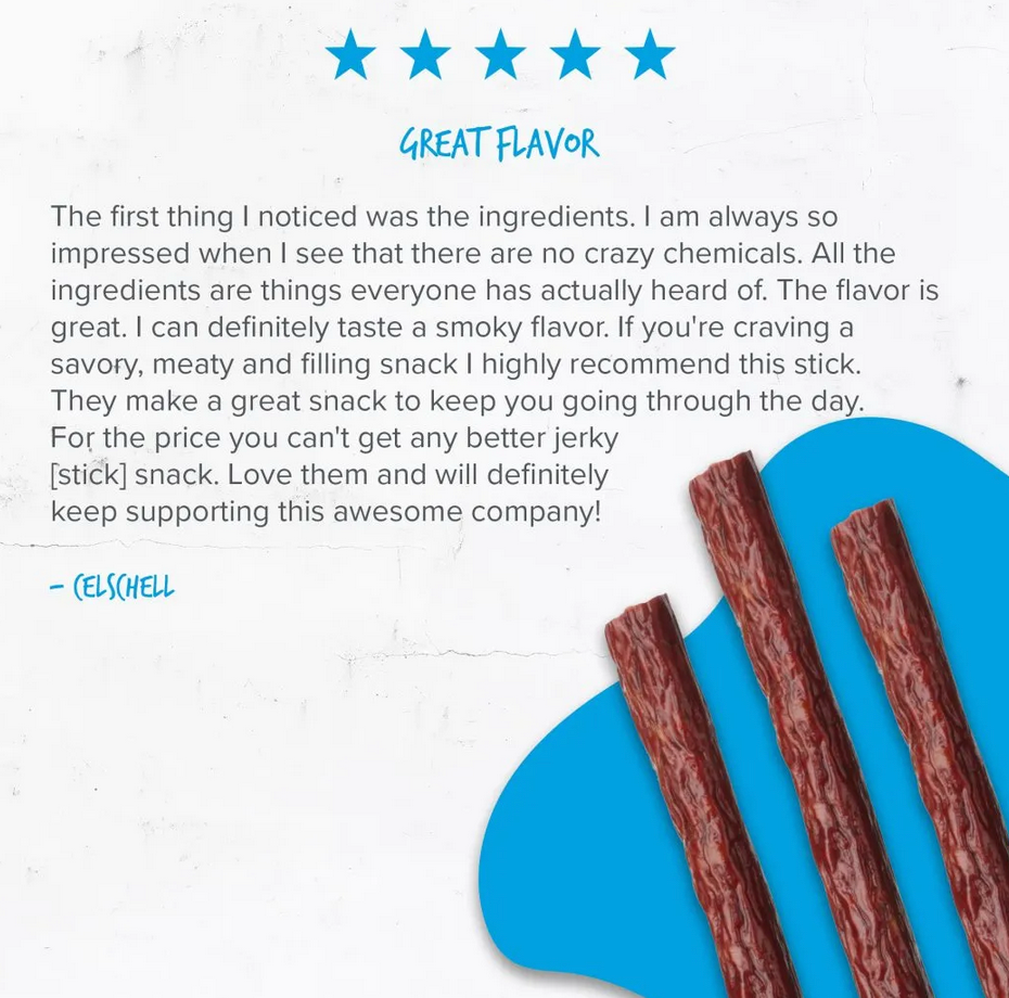 Baja Vida Beef Sticks - 1.0oz Traditional