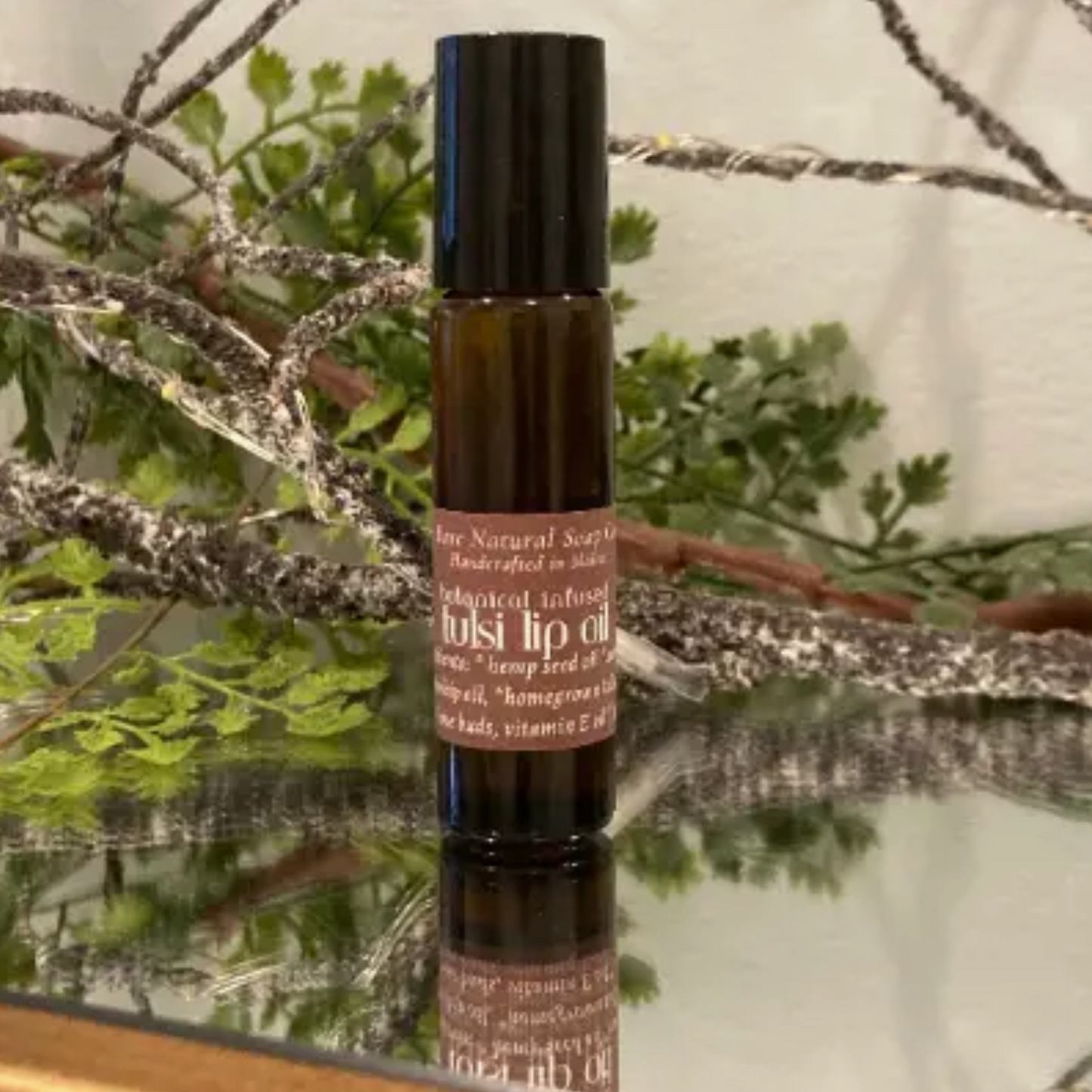 Tulsi Lip Oil | Herbal Infused Lip Oil