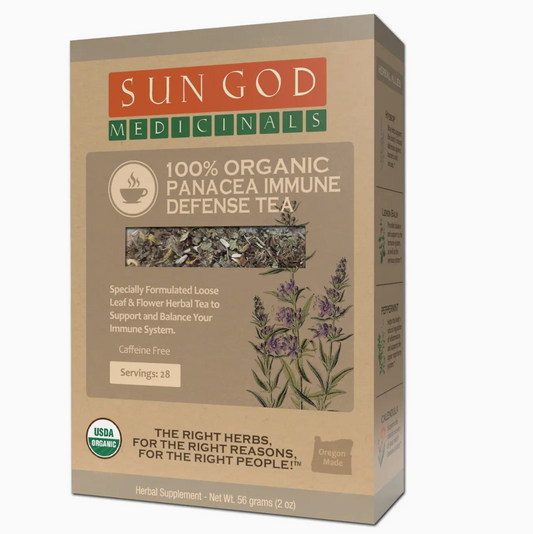 Panacea Immune Defense Organic Herbal Tea 2oz