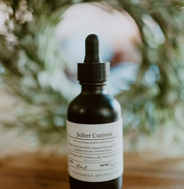 Sober Curious Tincture, Alcohol Free, 2oz