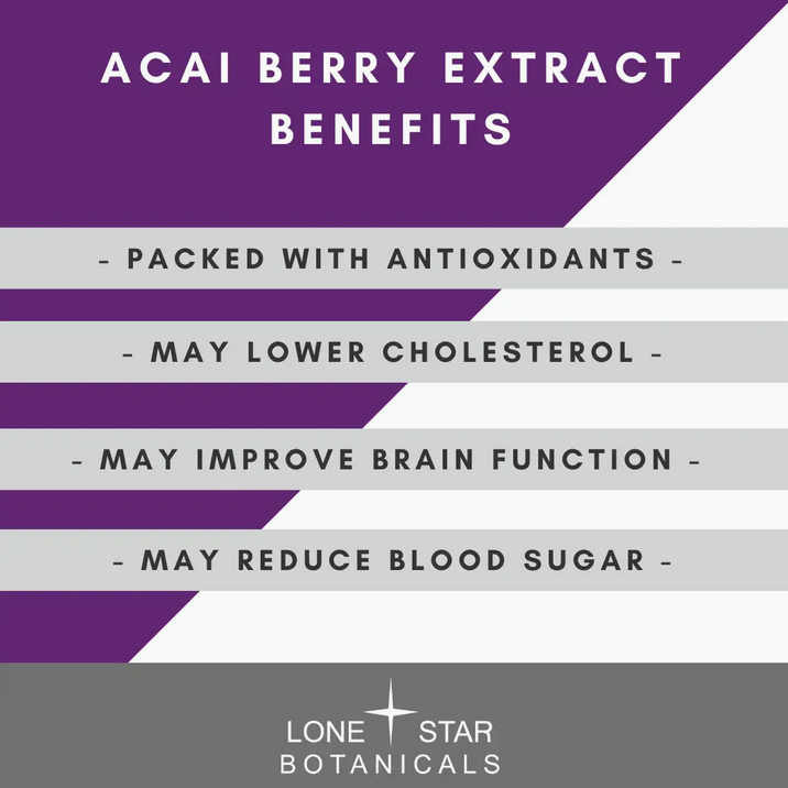 Organic Acai Berry Extract Powder - 3.52 oz