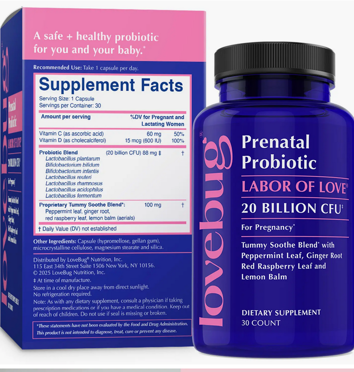 Prenatal Probiotic - Tummy Sooth Formula