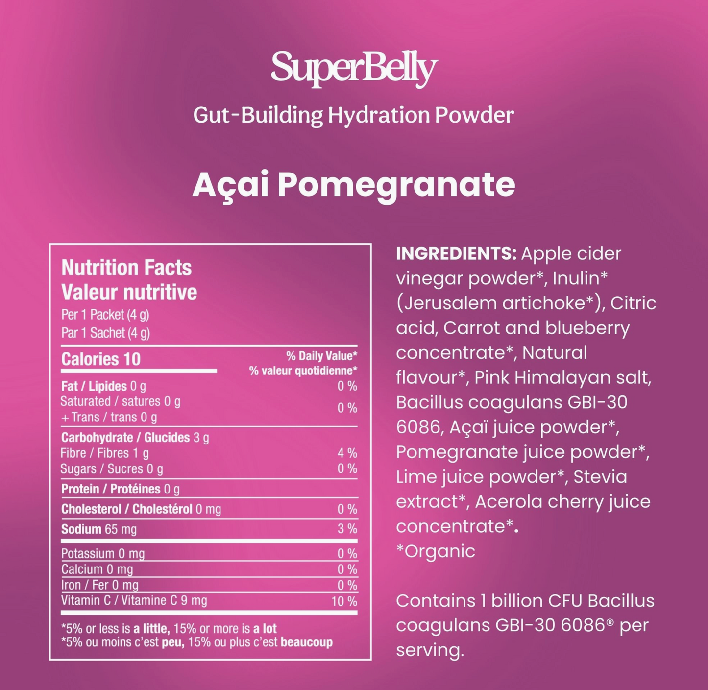 Superbelly Hydration & Gut Mix