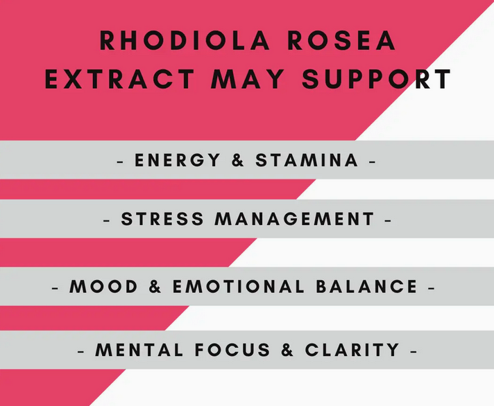 Organic Rhodiola Rosea Extract Powder -- 3.52 oz