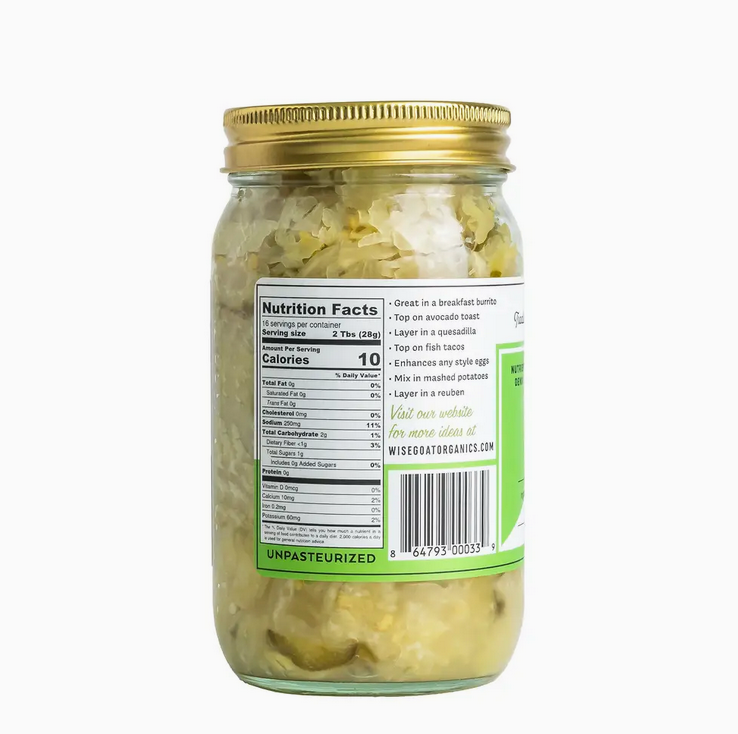 Jalapeno Kraut