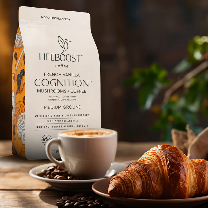 NEW! French Vanilla Cognition Mushroom Coffee