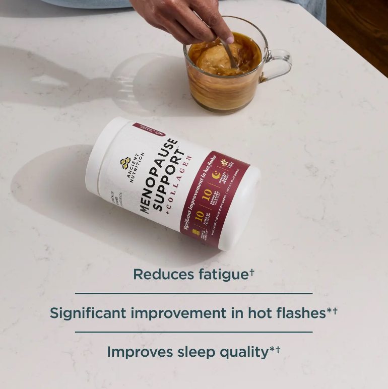 Menopause Support + Collagen | Powder Vanilla (25 Servings)