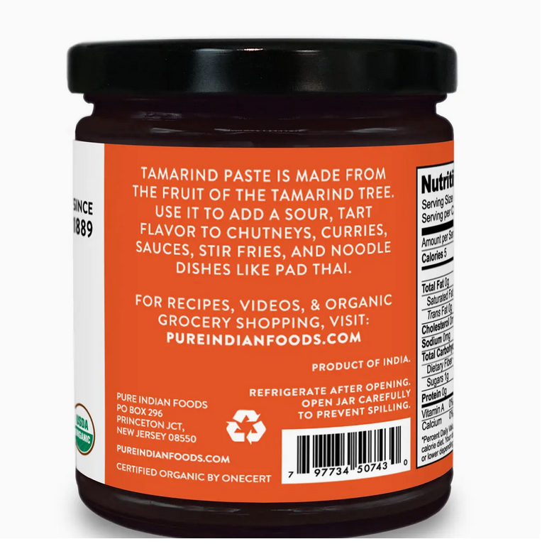 Tamarind Paste, Certified Organic - 11 oz