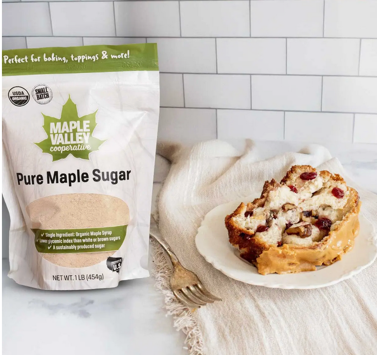 Maple Sugar Organic 1lb Resealable Bag