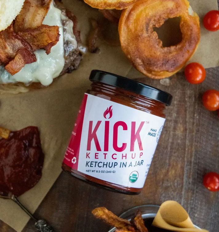 Kick Ketchup, Certified Organic - 8.5 oz