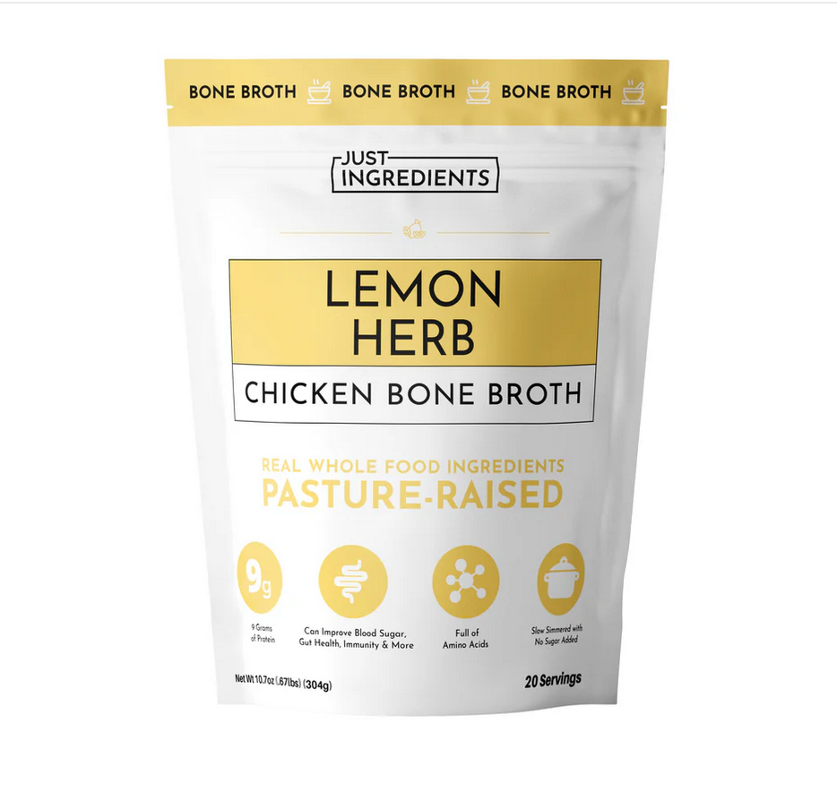 Lemon Herb Bone Broth