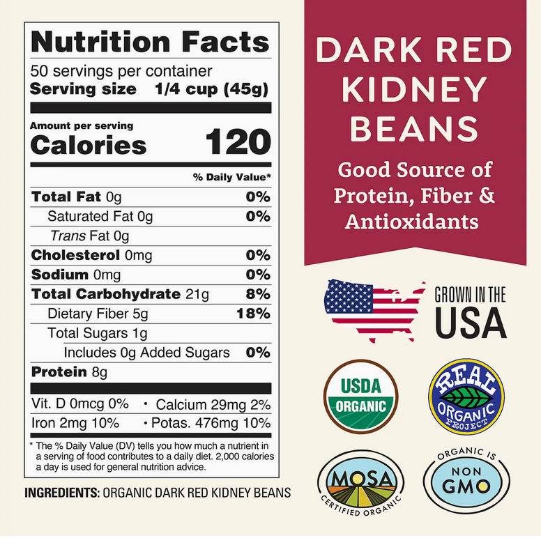 Organic Kidney Beans