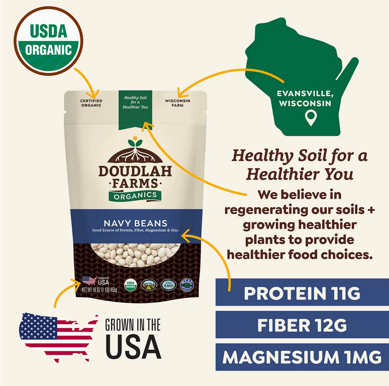 Organic Navy Beans