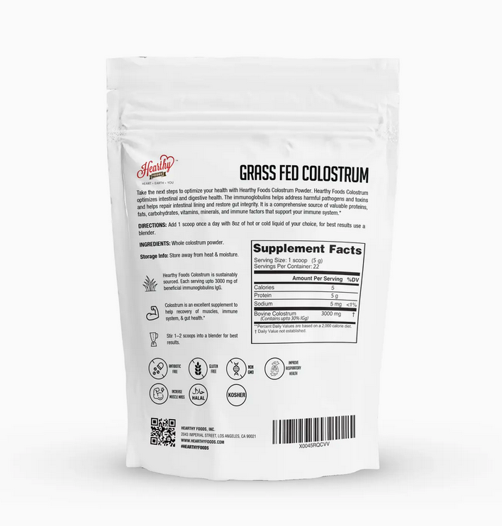 Grass Fed Colostrum Powder, Keto, Immunity, Gut Healthy, Gf