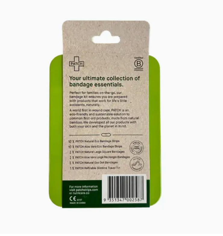 Patch On-The-Go Travel Bandage Kit - 29 Pieces