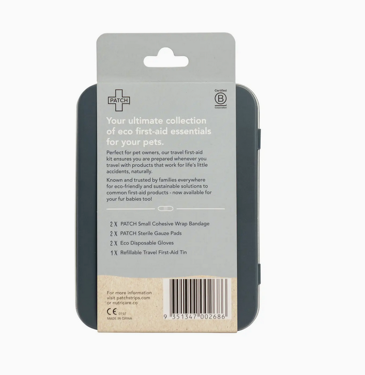 Patch Pet Eco On-The-Go Travel Bandage Kit For Pets