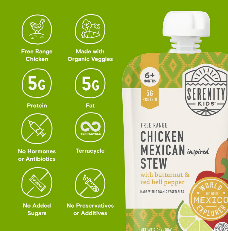 Chicken Mexican Stew Baby Food