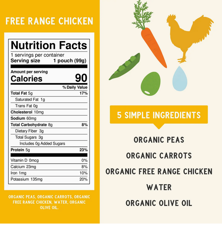 Free Range Chicken Baby Food