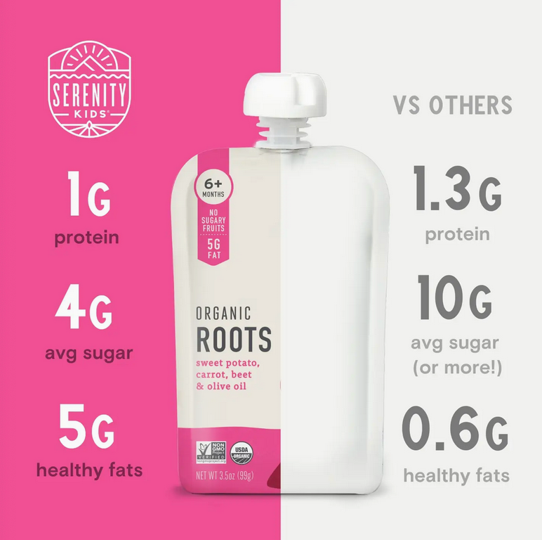 Organic Roots Baby Food Pouch