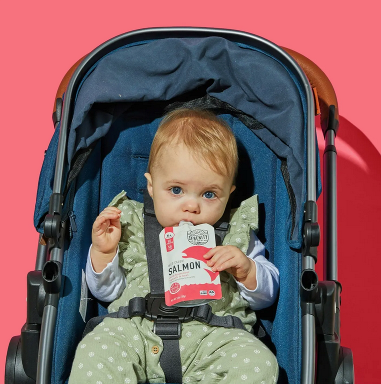 Wild Caught Salmon Baby Food Pouch
